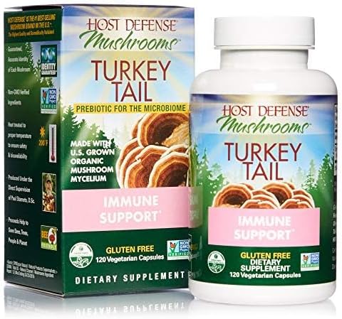 Host Defense Turkey Tail 120 capsules