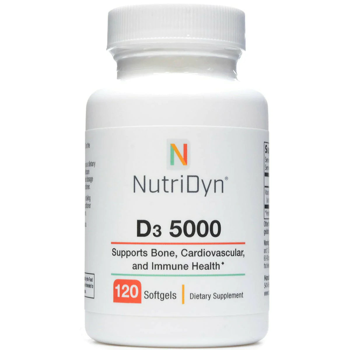 NutriDyn D3 5000 120 Softgels