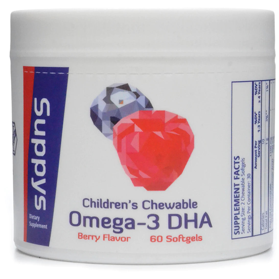 Suppys Children's Chew Omega-3 DHA 60 softgels